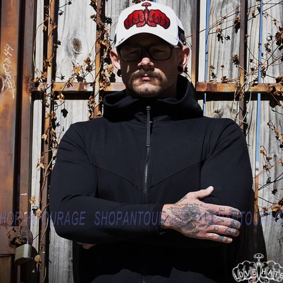 Red Monkey Love Hate RM1416 Limited Edition Unisex Trucker Hat Cap | 3 Colors - Picture 12 of 16